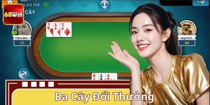 Ba Cây Đổi Thưởng 68WIN – Cách Tính Điểm Và Chiến Thuật Hay